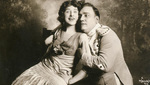 Geraldine Farrar (Carmen) et Enrico Caruso (Don José) dans Carmen, Metropolitan Opera, 1914