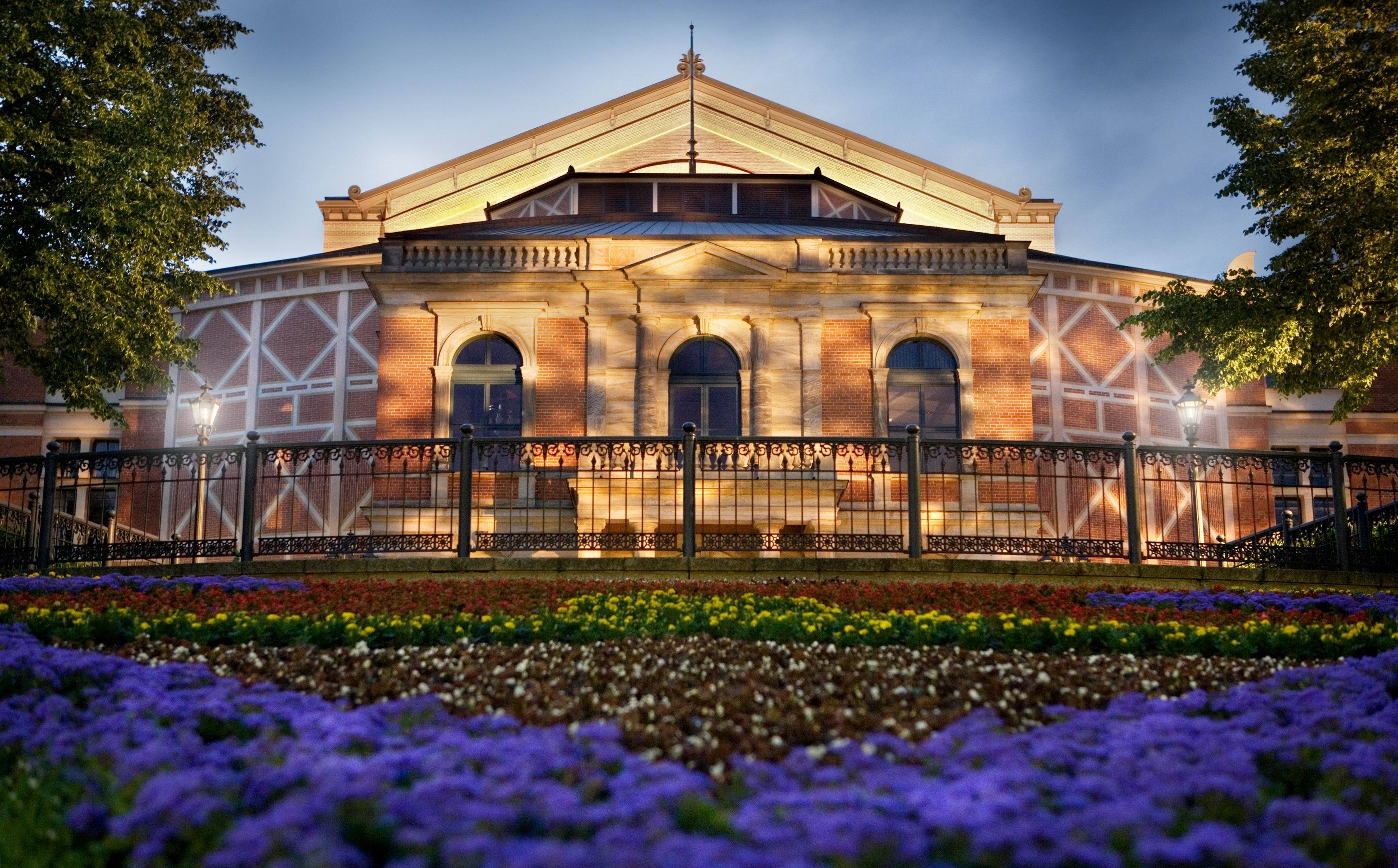 Palais des festivals de Bayreuth (Maison d’opéra Bayreuth, allemagne