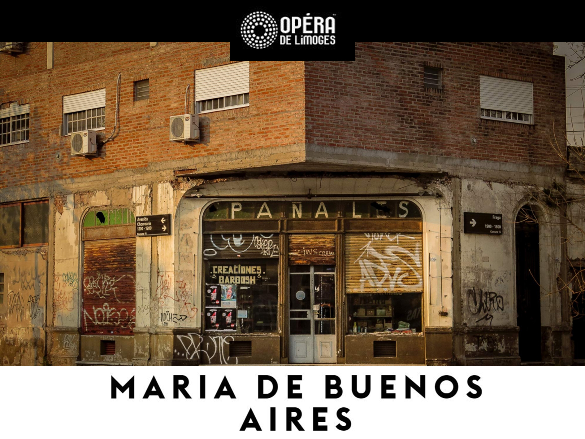 María de Buenos Aires - Limoges Opera house (2018) (Production ...