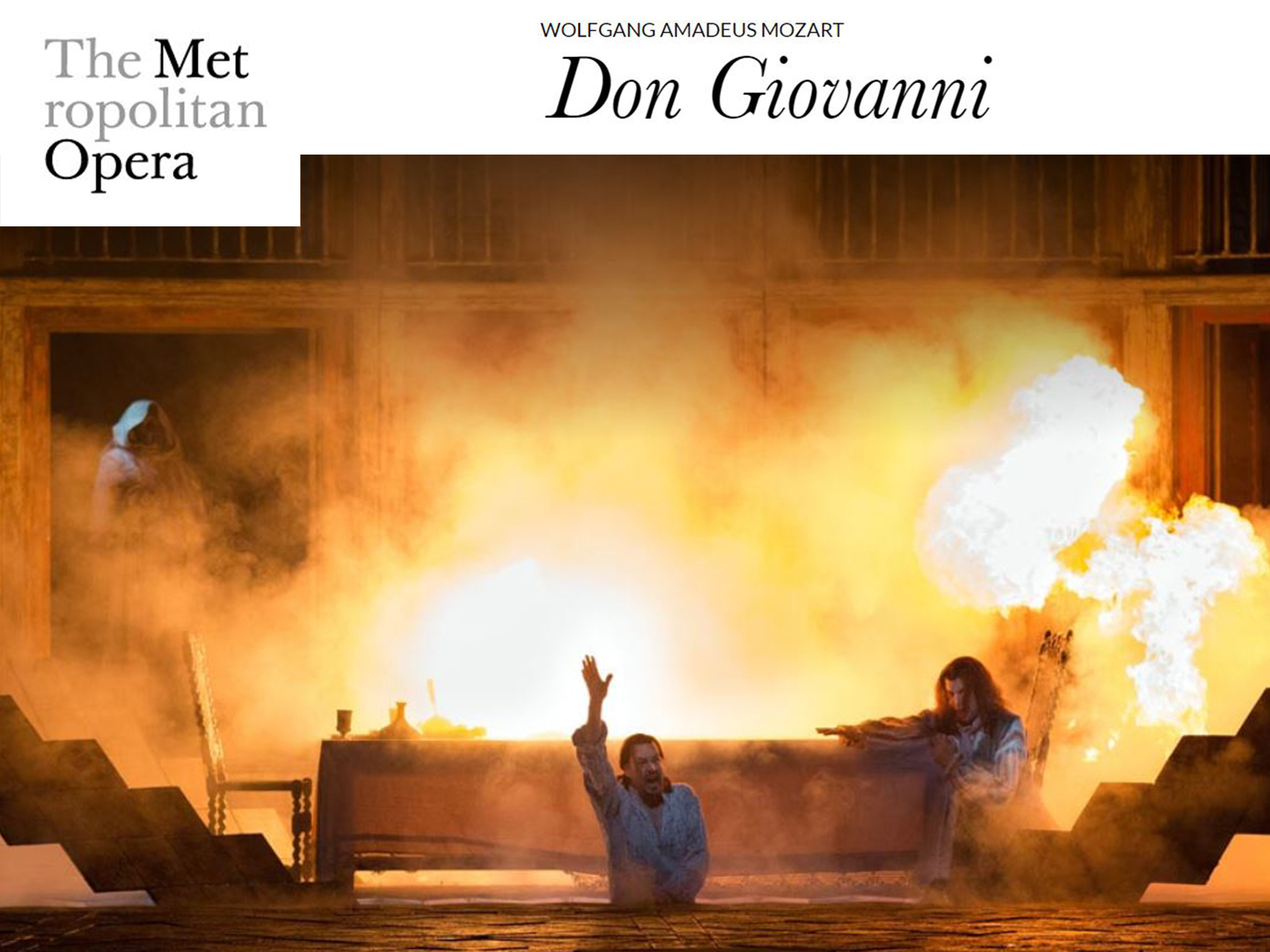 Don Giovanni The Metropolitan Opera 2019 Produktion New York