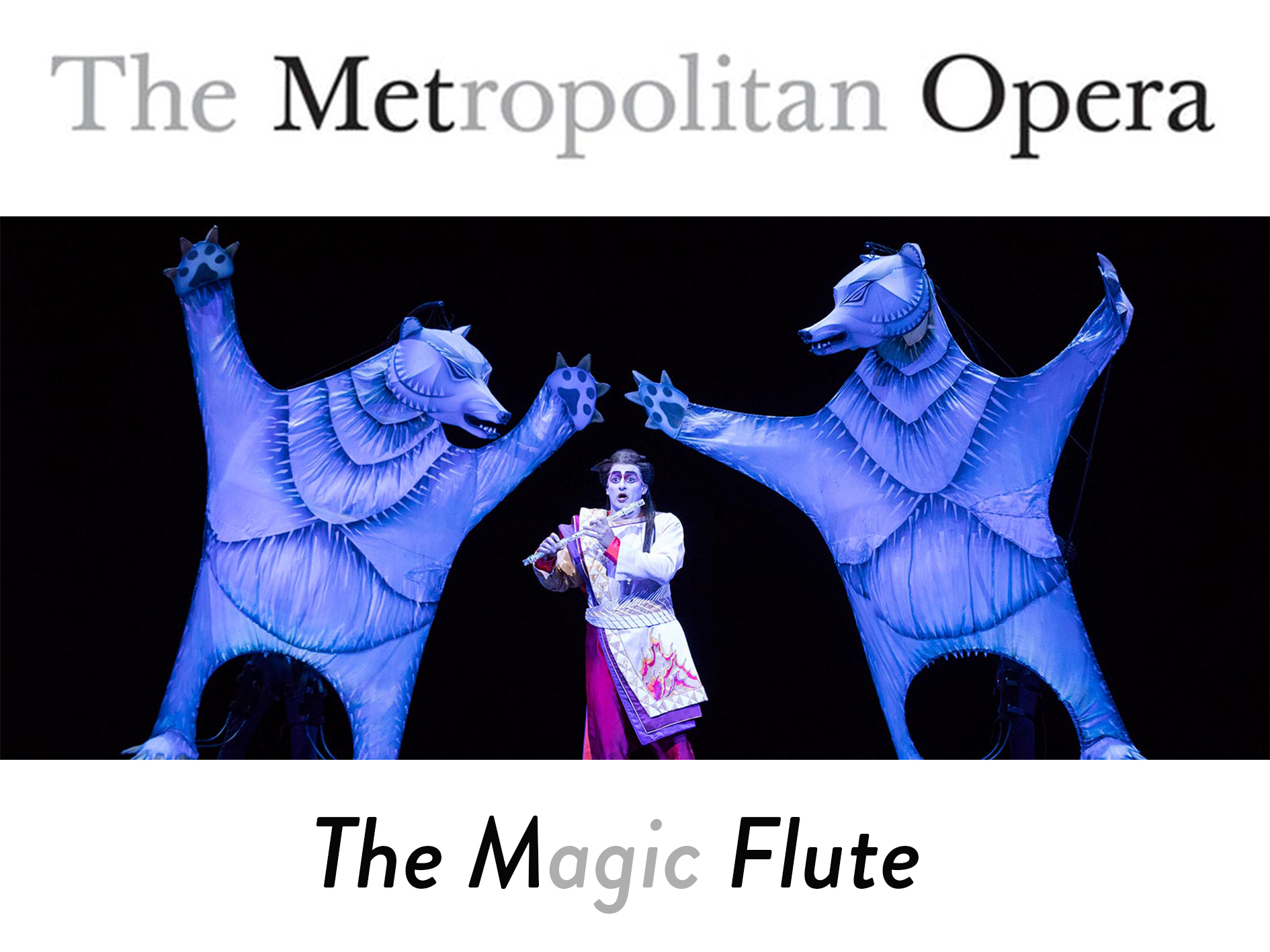Die Zauberflöte - The Metropolitan Opera (2019-2020) (Produktion - New ...