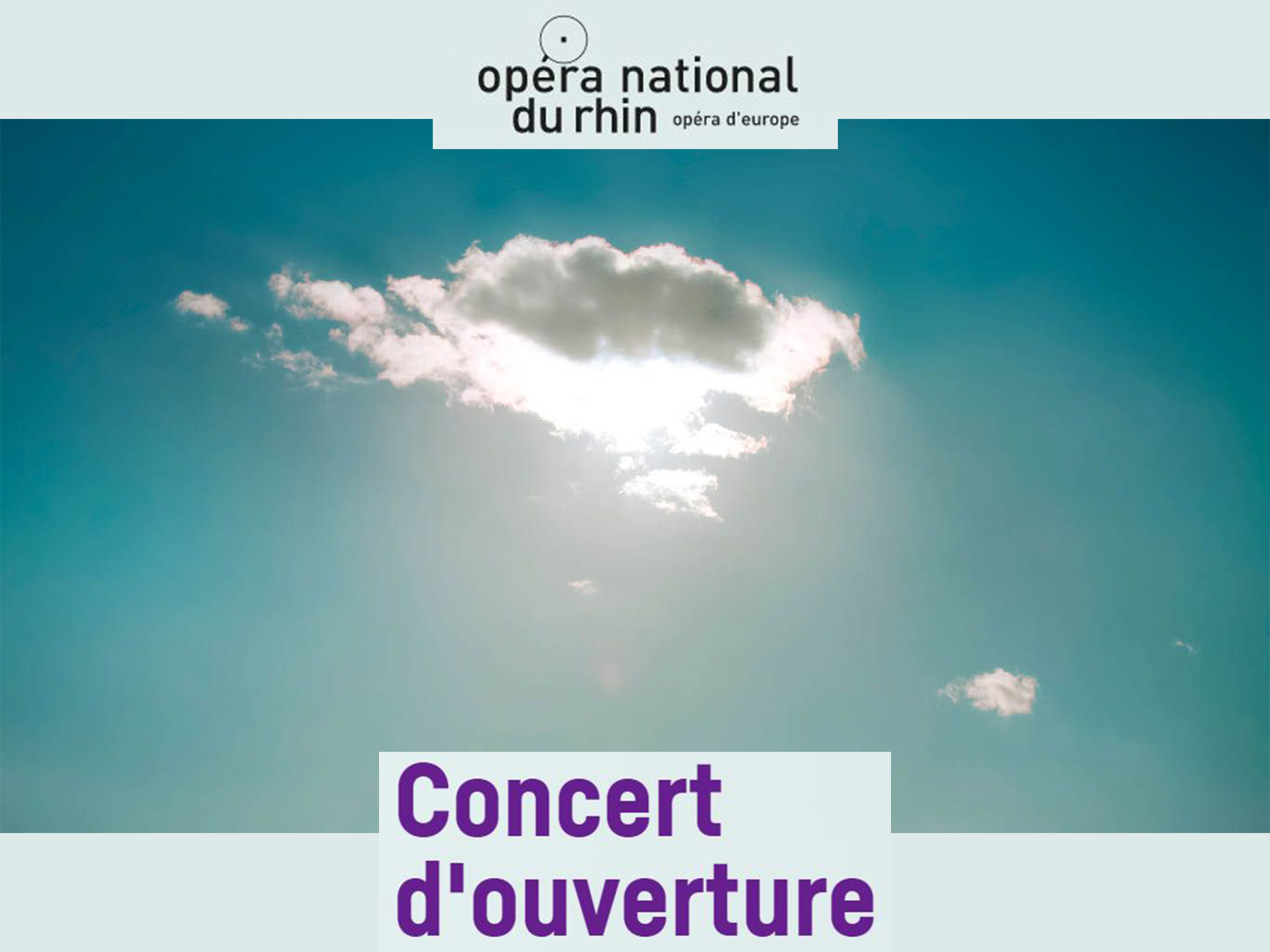 Operning concert Opéra National du Rhin (2019) (Production