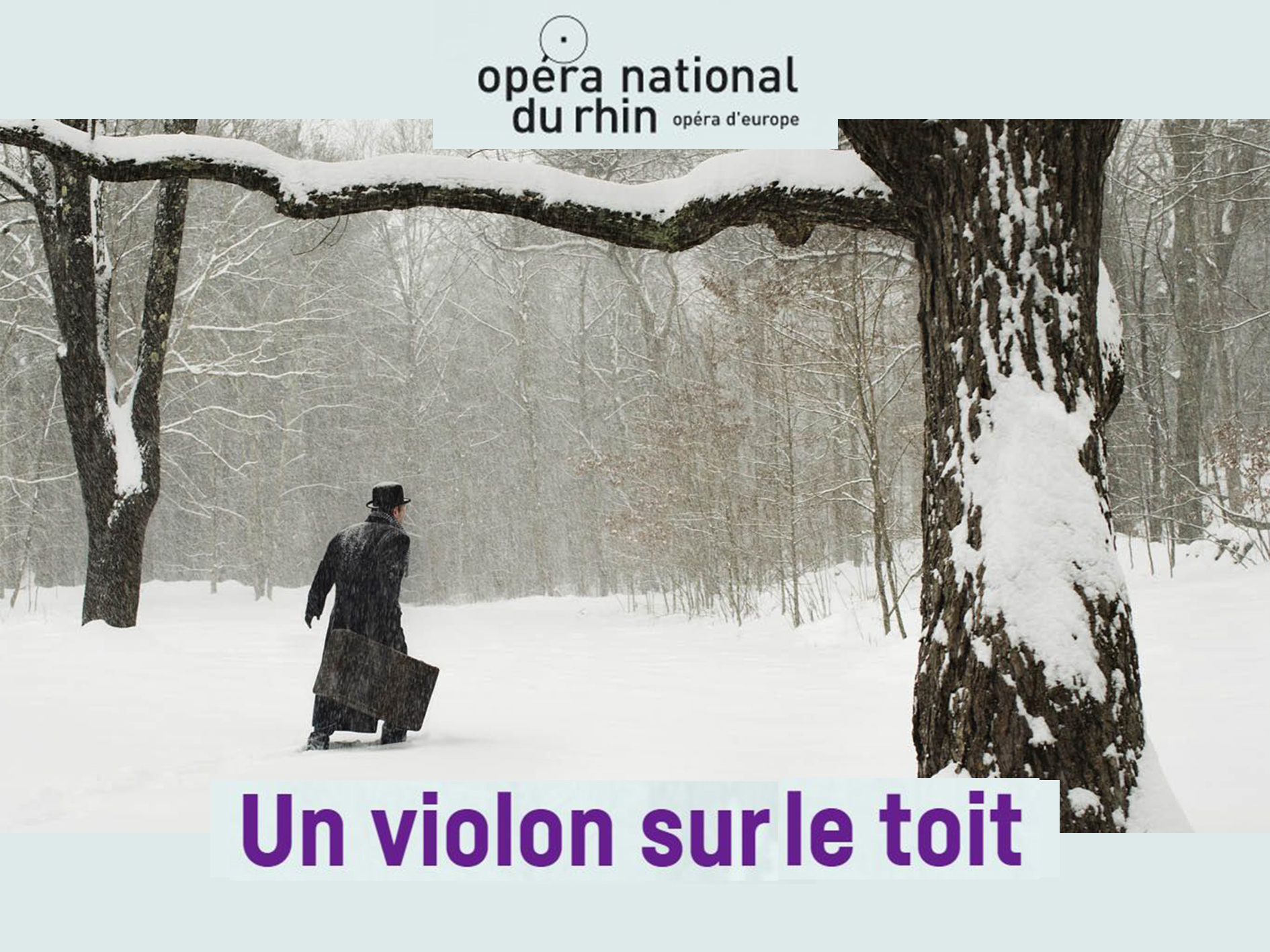 Un violon sur le toit Opéra National du Rhin (20192020) (Production Strasbourg, france