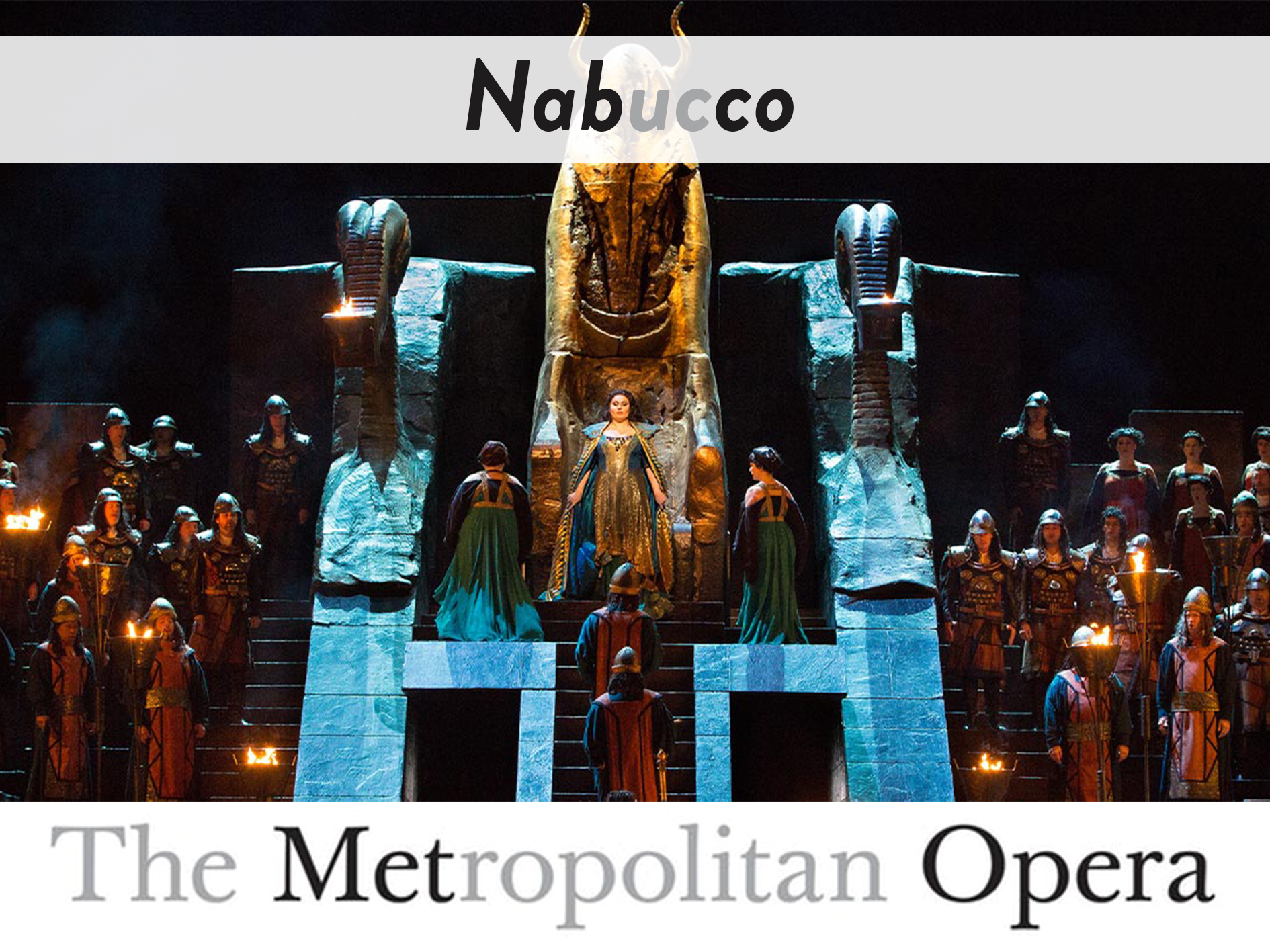 Nabucco The Metropolitan Opera (2021) (Production New York, united