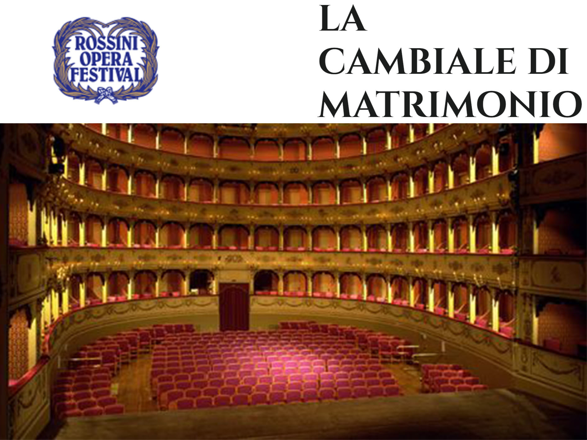 La Cambiale di Matrimonio - Rossini Opera Festival (2020) (Production ...