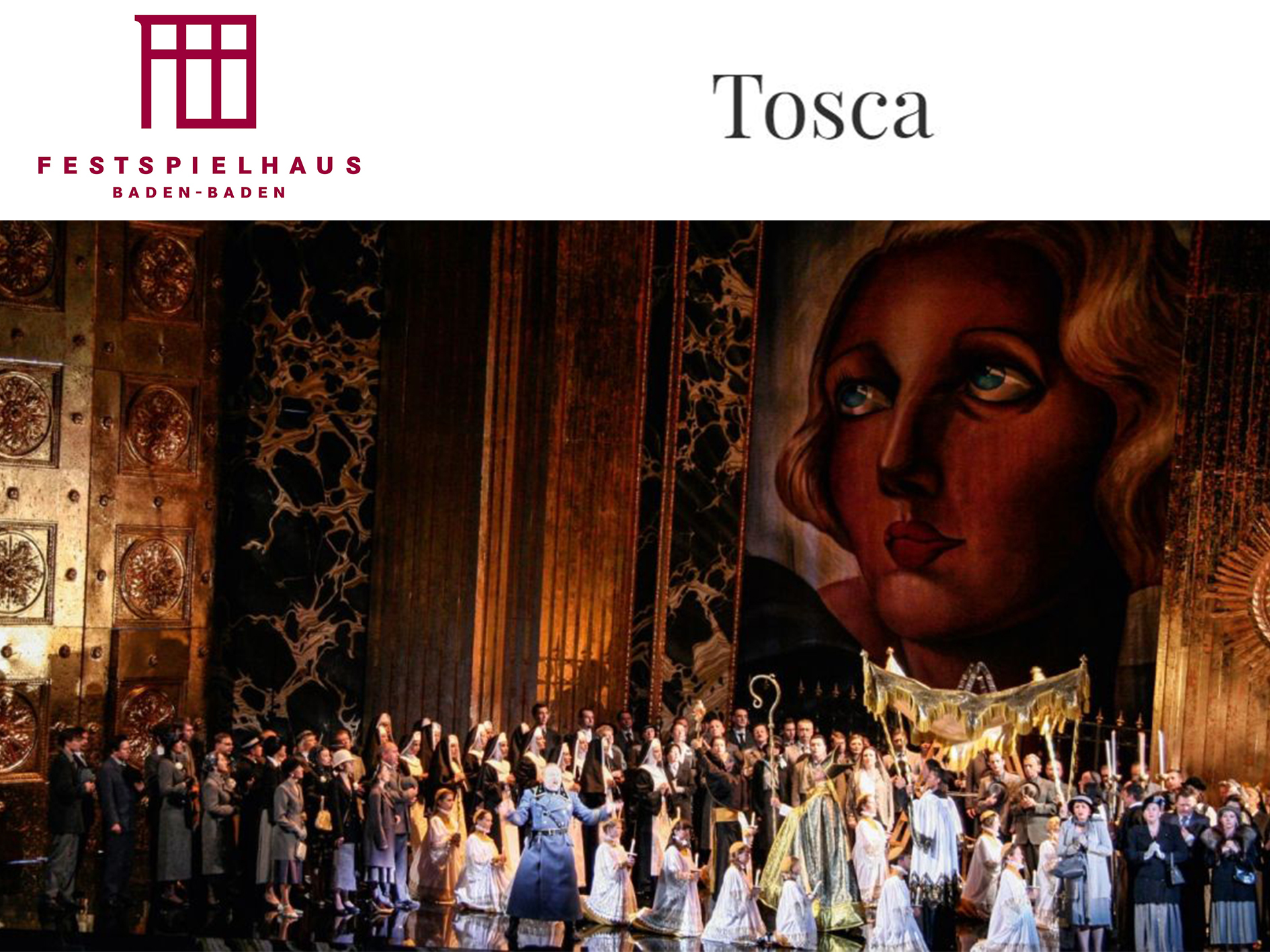 Tosca - Puccini - Easter Festival at Baden-Baden [Blu-ray](品