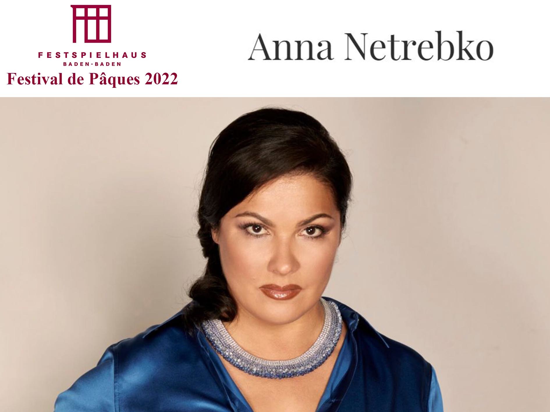 Concert Anna Netrebko BadenBaden Festival (2021) (Production Baden