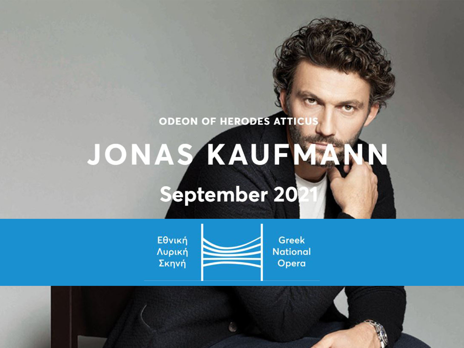 Concert Jonas Kaufmann - Greek National Opera (2021) (Production ...