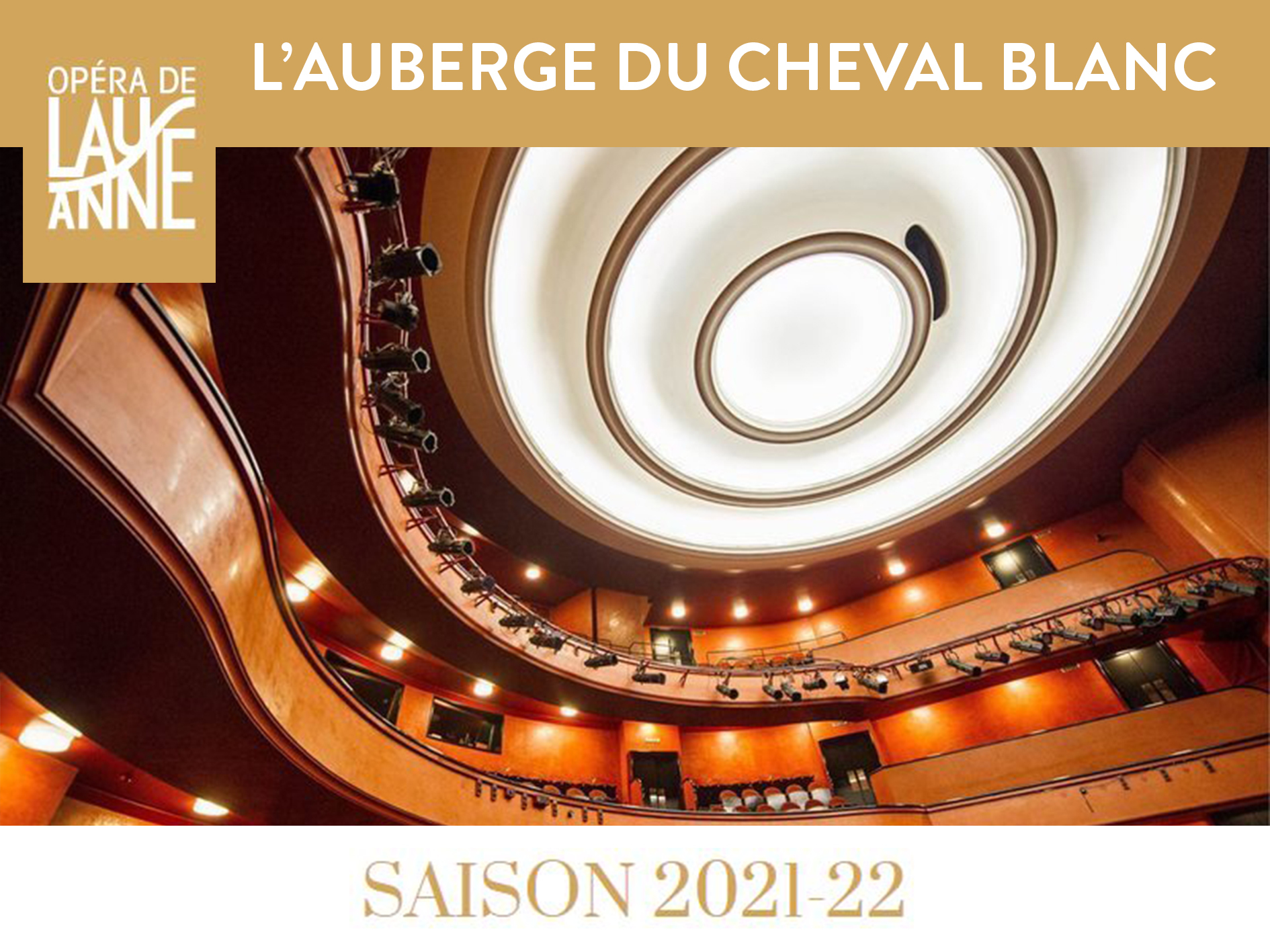 L'Auberge du Cheval Blanc - Lausanne Opera house (2021) (Production ...