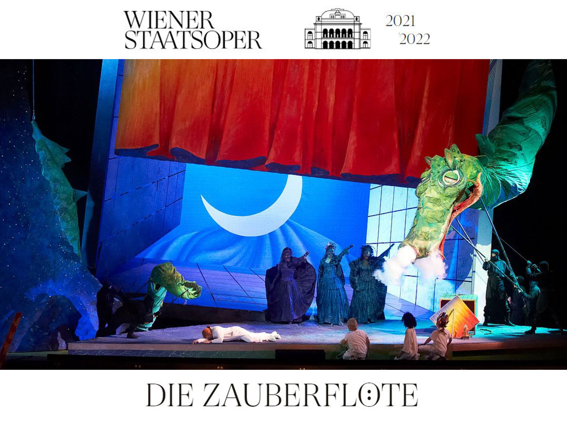 The Magic Flute - Wiener Staatsoper (2022) (Production - Wien, austria ...