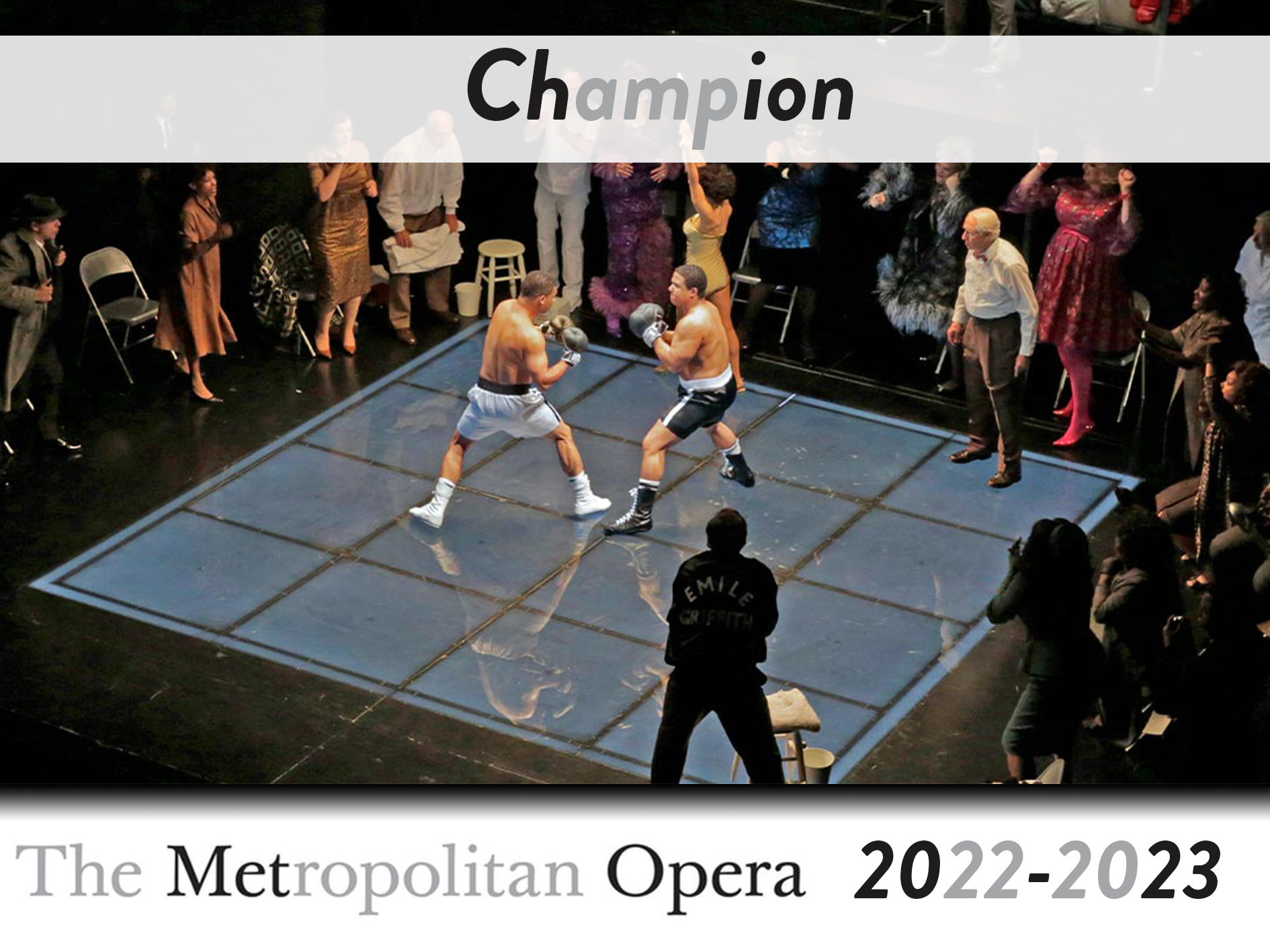 Champion The Metropolitan Opera (2023) (Produktion New York