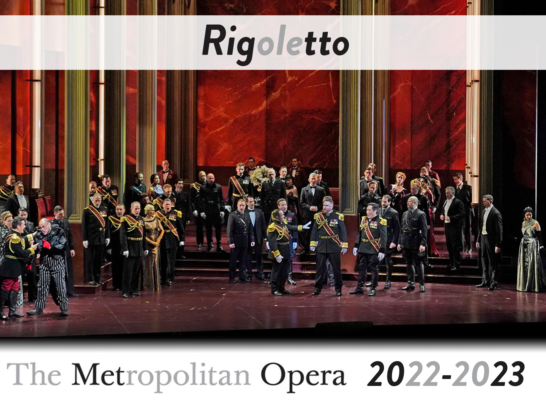Rigoletto The Metropolitan Opera (2022) (Production New York