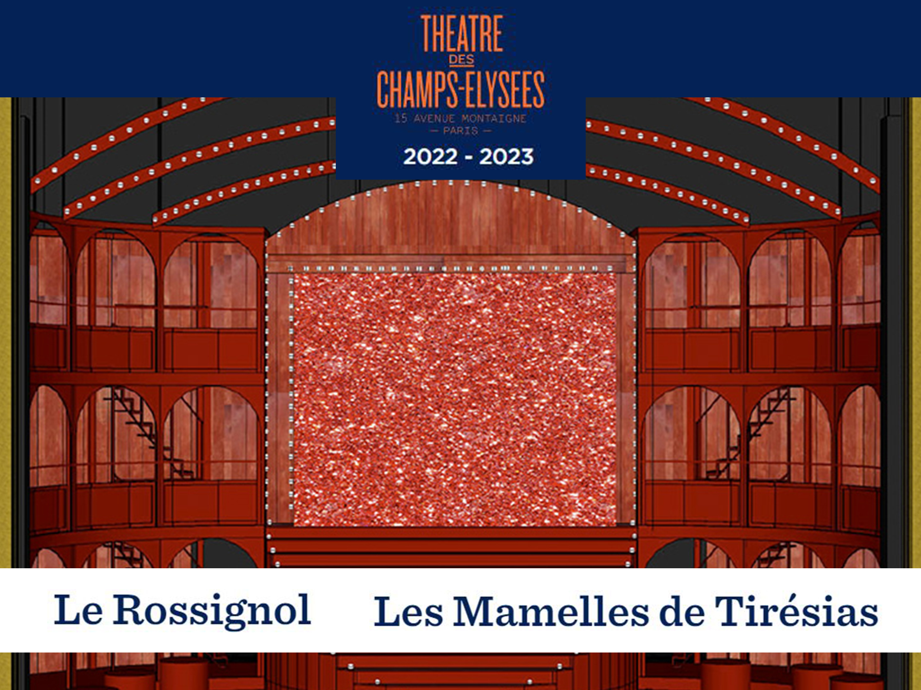 Les Mamelles de Tirésias Théâtre des ChampsÉlysées (2023
