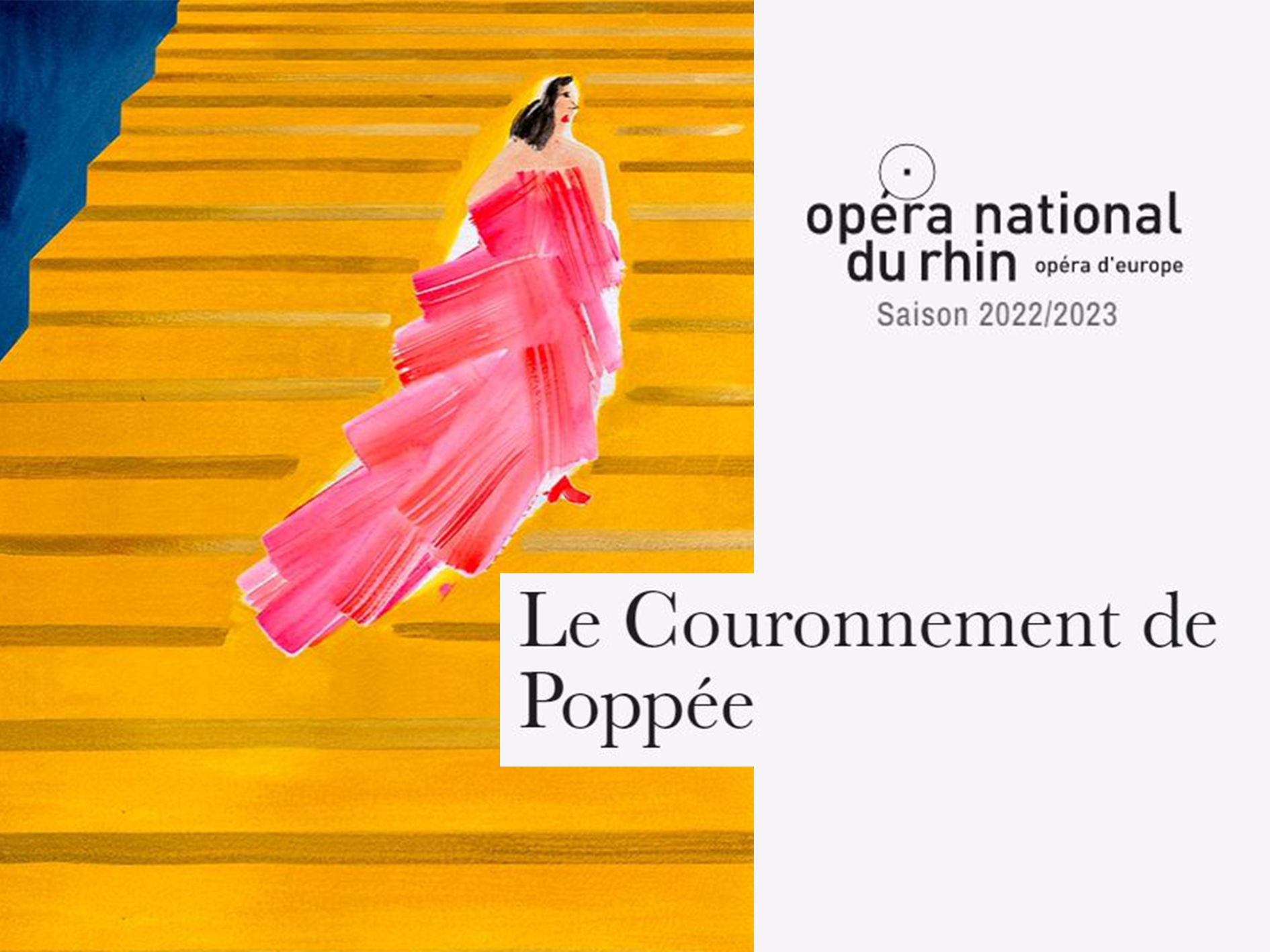 Le Couronnement de Poppée Opéra National du Rhin (2023) (Production Strasbourg, france