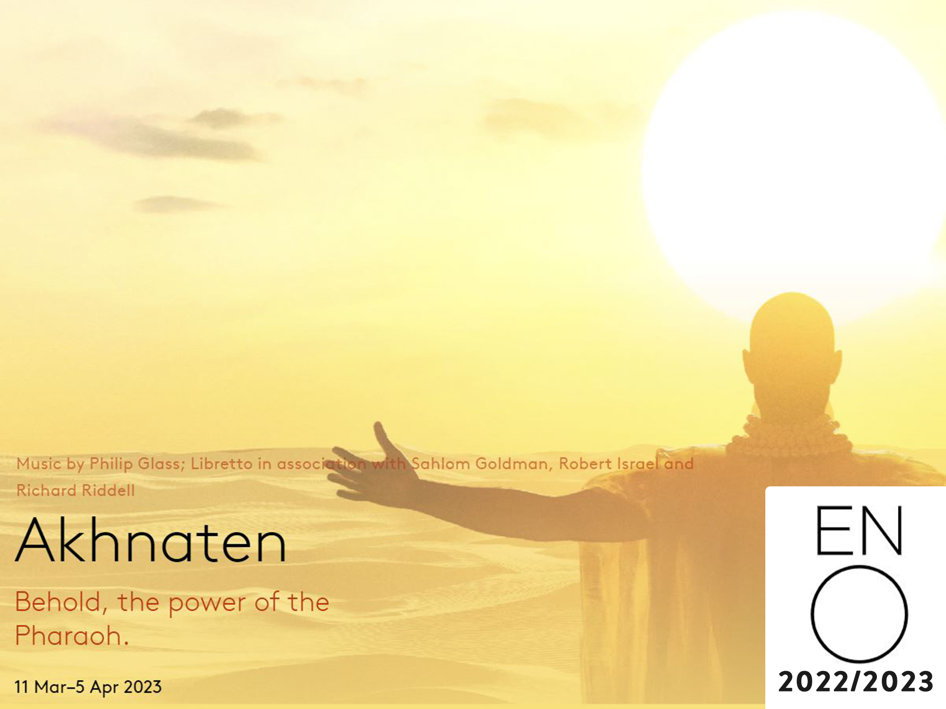 Akhnaten English National Opera (2023) (Production London, united