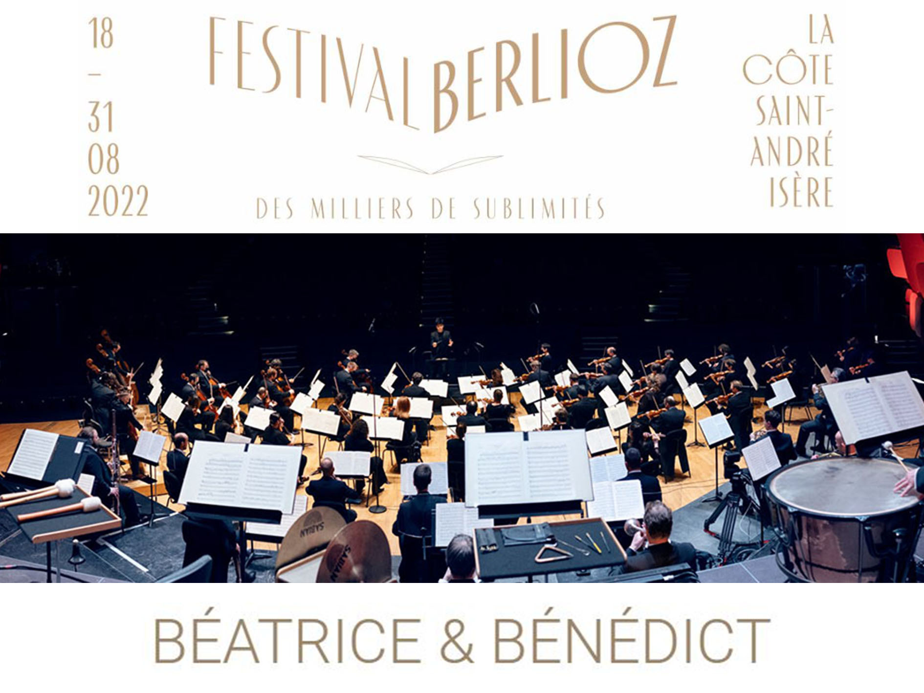 Béatrice et Bénédict Festival Berlioz (2022) (Production La Côte