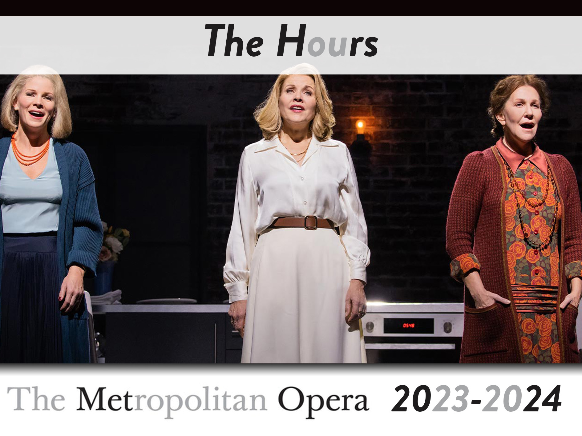 The Hours The Metropolitan Opera (2024) (Production New York