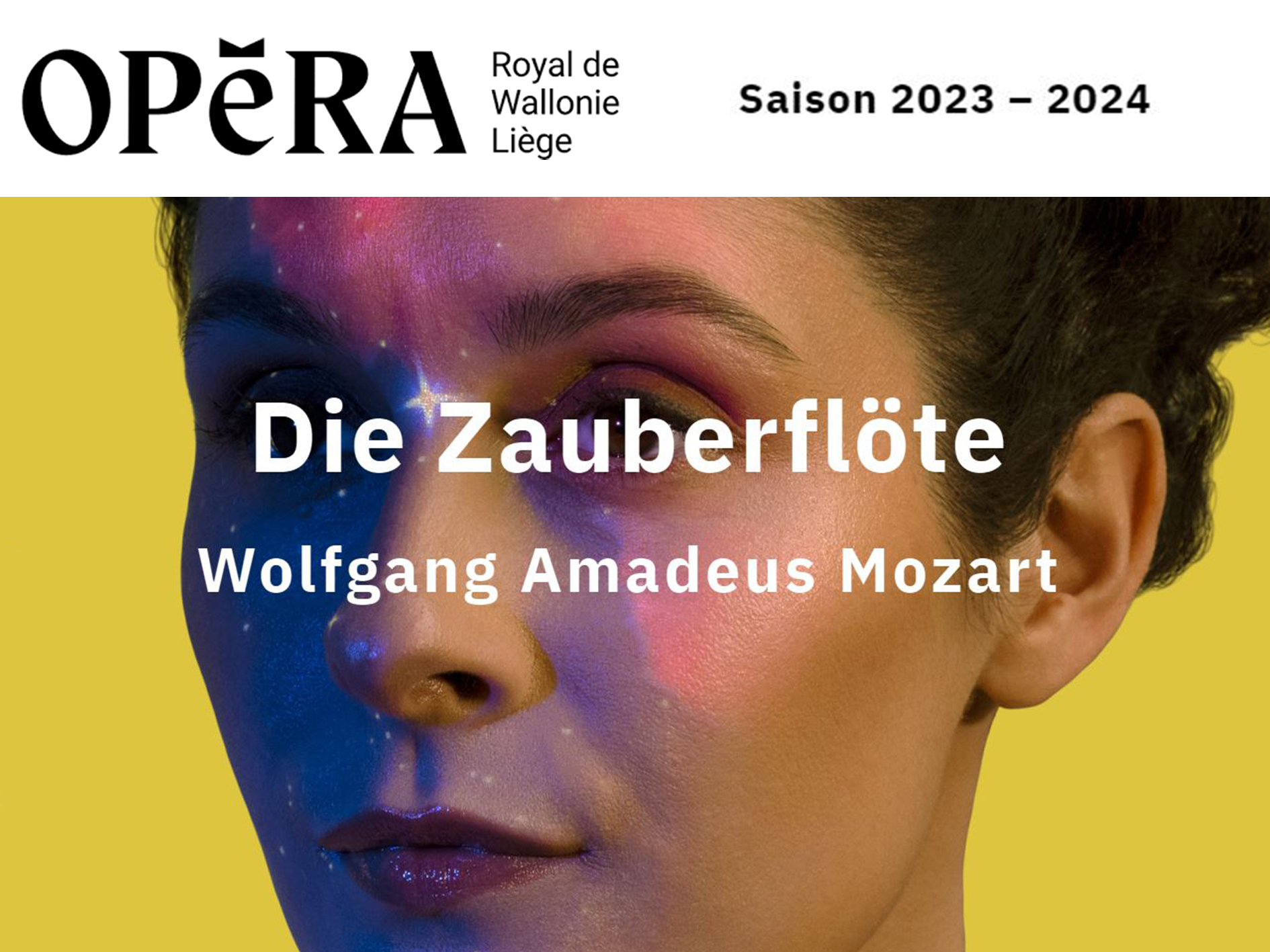 La Flûte enchantée Opéra Royal de WallonieLiège (2023) (Production