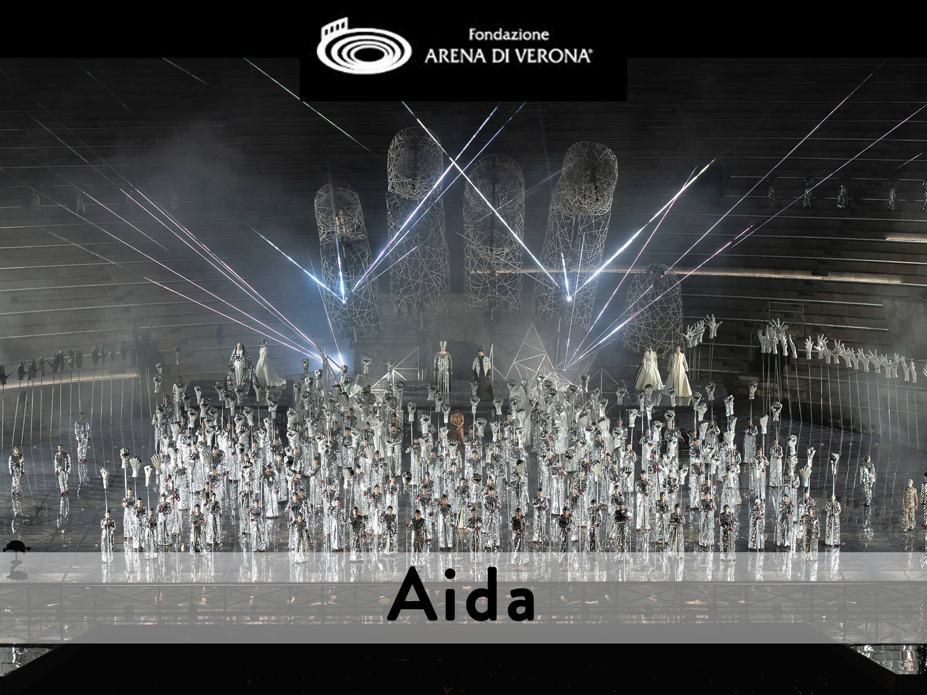 Aida Arena of Verona (2024) (Production Verona, italy) Opera