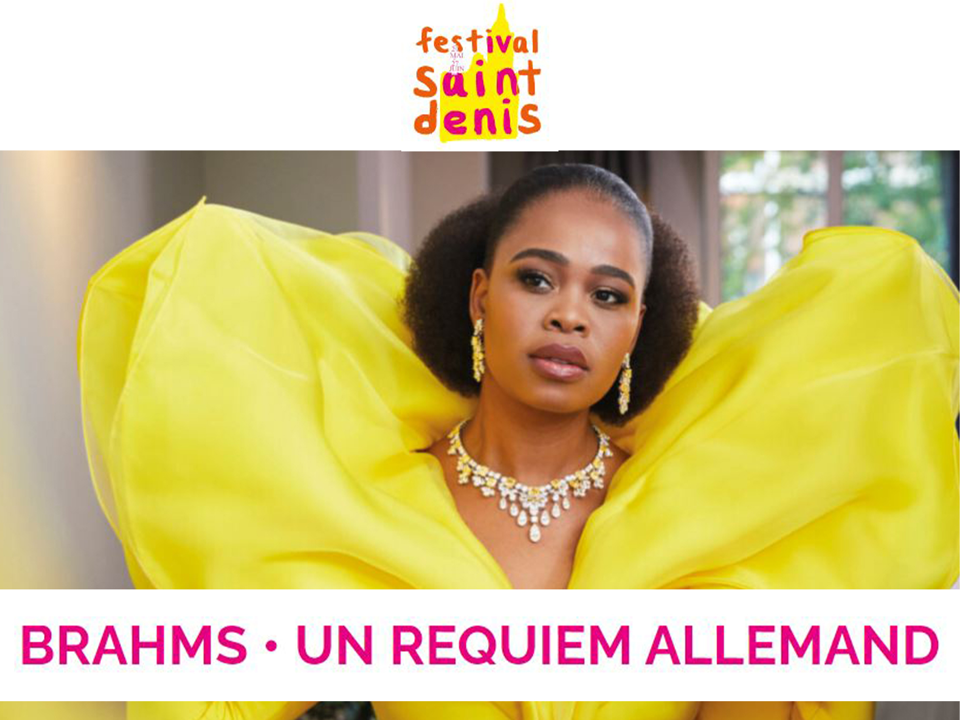 A German Requiem SaintDenis Festival (2024) (Production SAINT