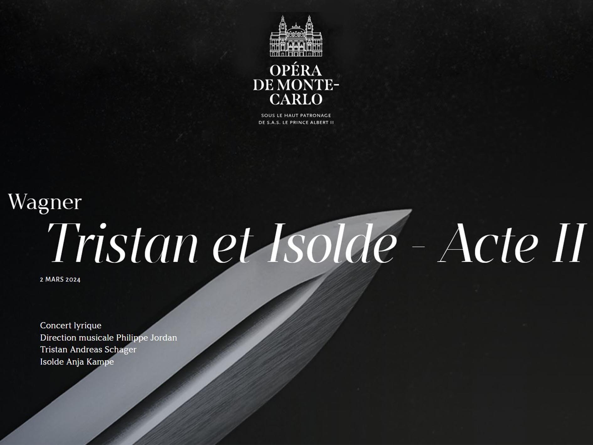 Tristan und Isolde Akt II MonteCarlo Opernhaus (2025) (Produktion