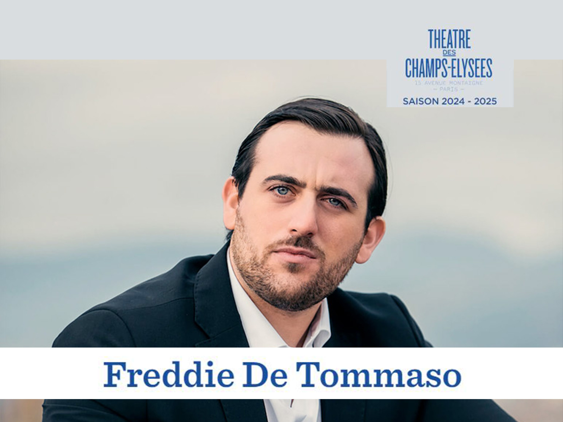 Concert Freddie de Tommaso - Théâtre des Champs-Élysées (2024 ...