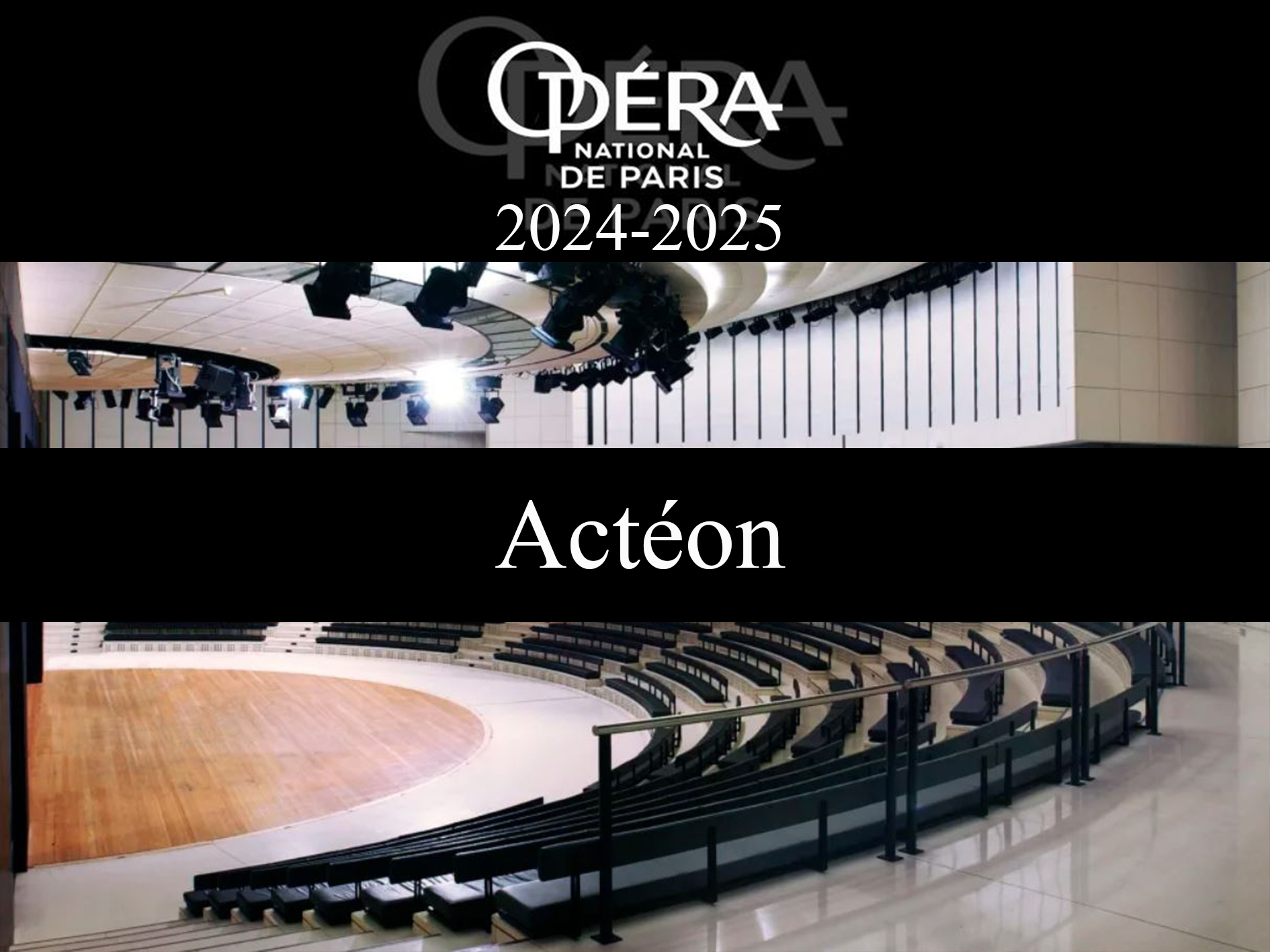 Actéon - Amphithéâtre Olivier Messiaen (2024) (Production - Paris ...