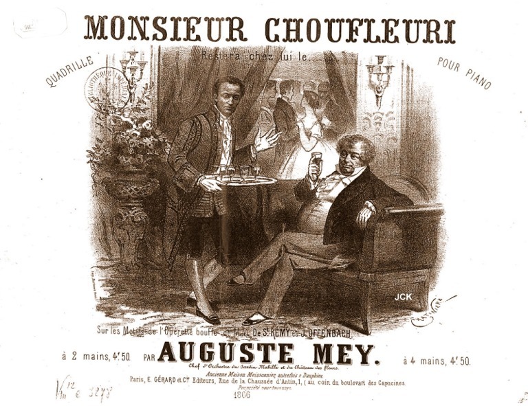 Monsieur Choufleuri restera chez lui le... (Œuvre Jacques Offenbach