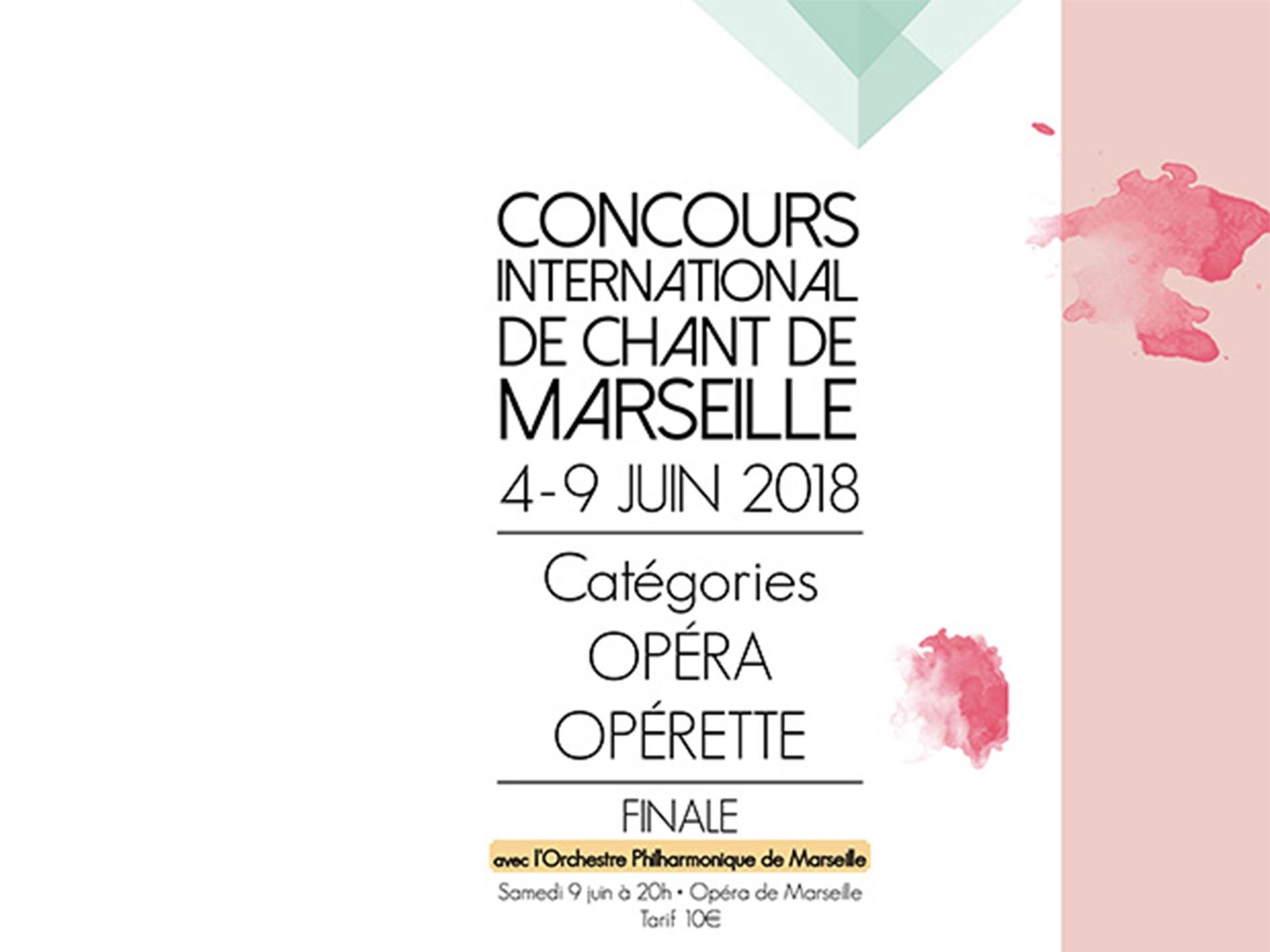Les Lauréats du 2eme Concours international de chant de Marseille