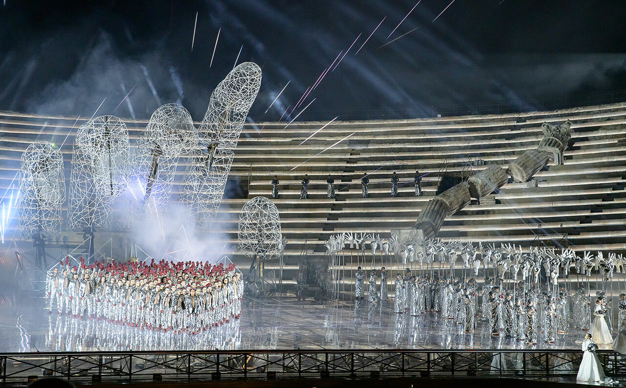 Une Aida de cristal en ouverture du Festival des Arènes de Vérone 2023 retransmission en