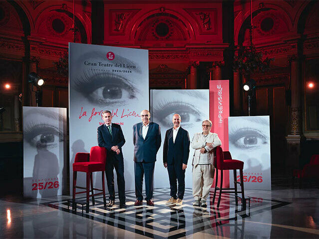 Présentation de la saison 2025-26 du Gran Teatre del Liceu © Sergi Panizo