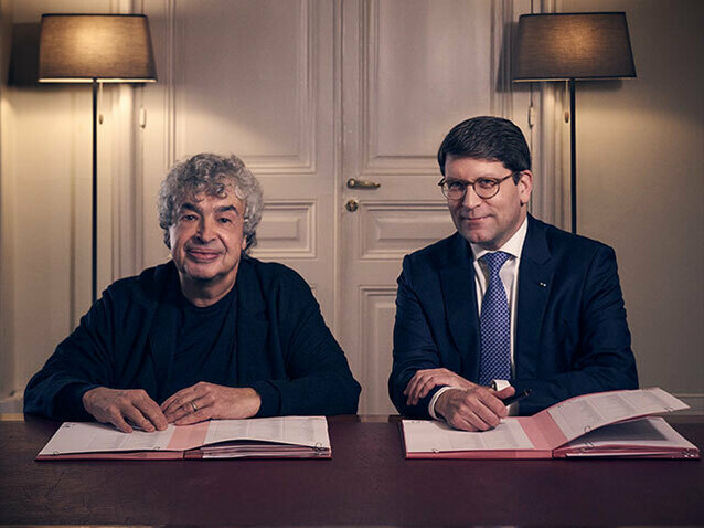 Semyon Bychkov, Alexander Neef (c) Opéra de Paris