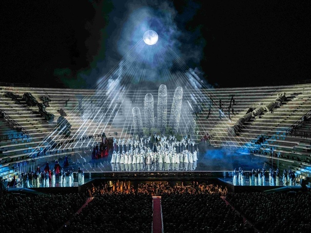 Aida, Arènes de Vérone 2025
