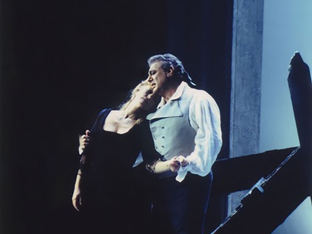 "Andrea Chénier" with Domingo, Metropolitan Opera 2002, credit: Winnie Klotz 