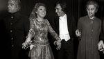 Giorgio Strehler, Mirella Freni, Piero Cappuccilli après Simon Boccanegra à La Scala en 1971