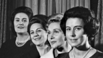 Joan Sutherland, Renata Tebaldi, Elizabeth Schwarzkopf et Lisa della dans les années 1950