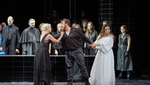 Vannina Santoni (Agnès), Michael Spyres (Rodolphe), Marion Lebègue (la Nonne), chœur accentus (c) Pierre Grosbois