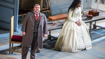 Dimitri Platanias (Giorgio Germont), Pretty Yende (Violetta Valery), La traviata (c) ROH 2022 Tristram Kenton