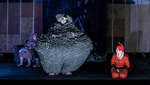 ENO's The Cunning Little Vixen 2022, Madeleine Shaw, Claire Barnett-Jones, Sally Matthews (c) Clive Barda