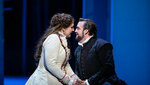 Brian Jagde (Don Carlos), Lise Davidsen (Elizabeth of Valois), ROH Don Carlo © Bill Cooper