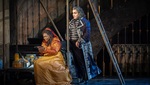 Angel Blue (Tosca) and Ludovic Tézier (Scarpia) Tosca © ROH 2024. Photo Marc Brenner