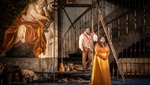 Russel Thomas (Cavaradossi) and Angel Blue (Tosca) Tosca © ROH 2024. Photo Marc Brenner