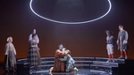 Chuma Sijeqa (Clistene), Meili Li (Licida), with Sarah Richmond, Gemma Ní Bhriain and Alexandra Urquiola, Rachel Redmond and Seán Boylan