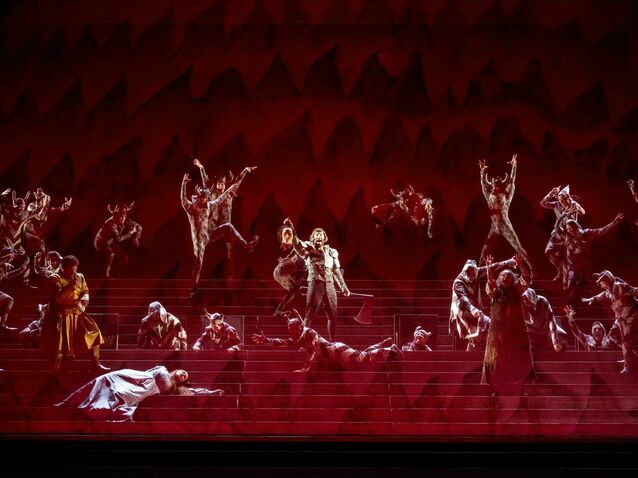 Adele Thomas's production of Verdi's Il Trovatore, The Royal Opera ©2025 Camilla Greenwell
