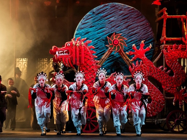 Andrei Serban's production of Puccini's Turandot, The Royal Opera ©2025