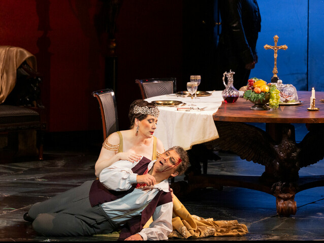 Saioa Hernandez, Jonas Kaufmann - Tosca, Opéra national de Paris 2025-26 (c) Elisa Haberer