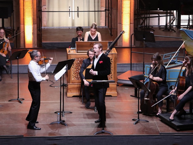 Récital Tim Mead, Julien Chauvin et Le Concert de la Loge, Festival de Colmar (2025) © FIC - Bertrand Schmitt
