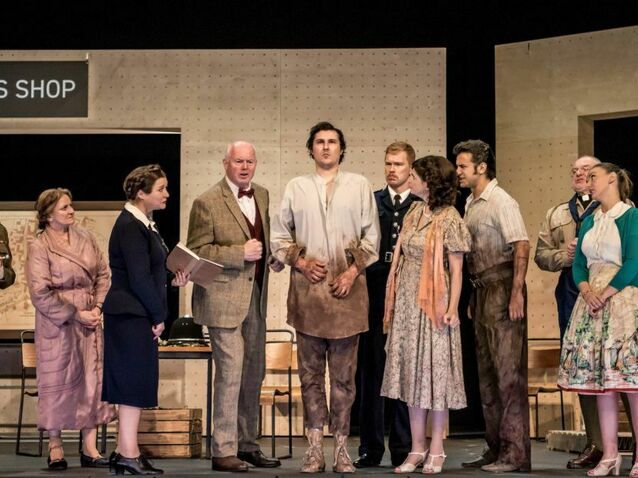 The Cast of ENO’s Albert Herring 2025 © Genevieve Girling
