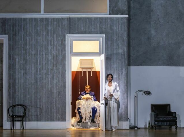 Hugh Cutting, Nardus Williams, Partenope à l'English National Opera, 2025 © Lloyd Winters