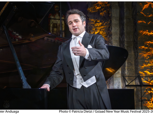 Xabier Anduaga © Patricia Dietzi/Gstaad New Year Music Festival